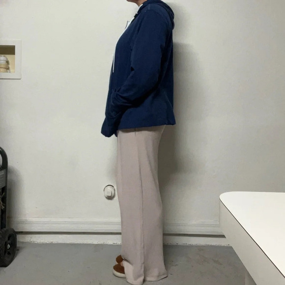 Sag Harbor sport hoodie size 2X cotton blend button down hoodie sweater pockets - Picture 2 of 10